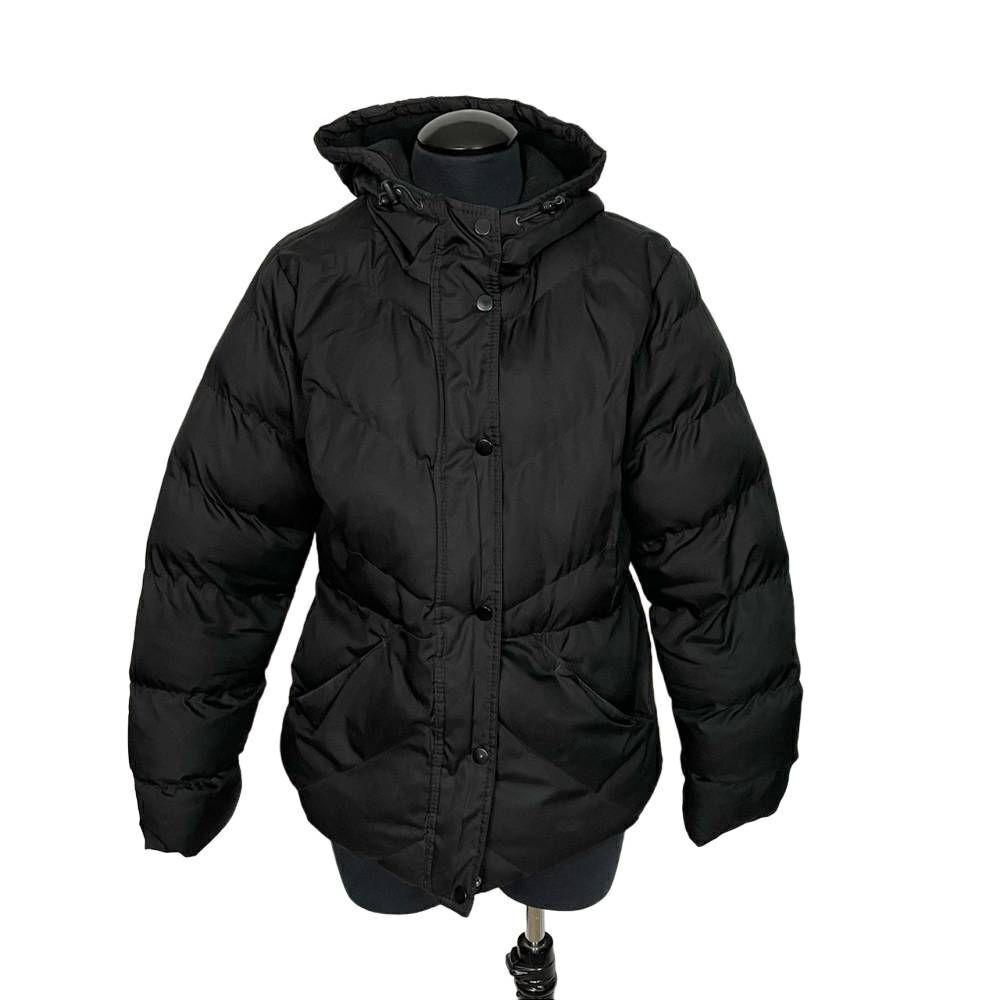 Faded Glory Black Puffer Coat - Women’s M